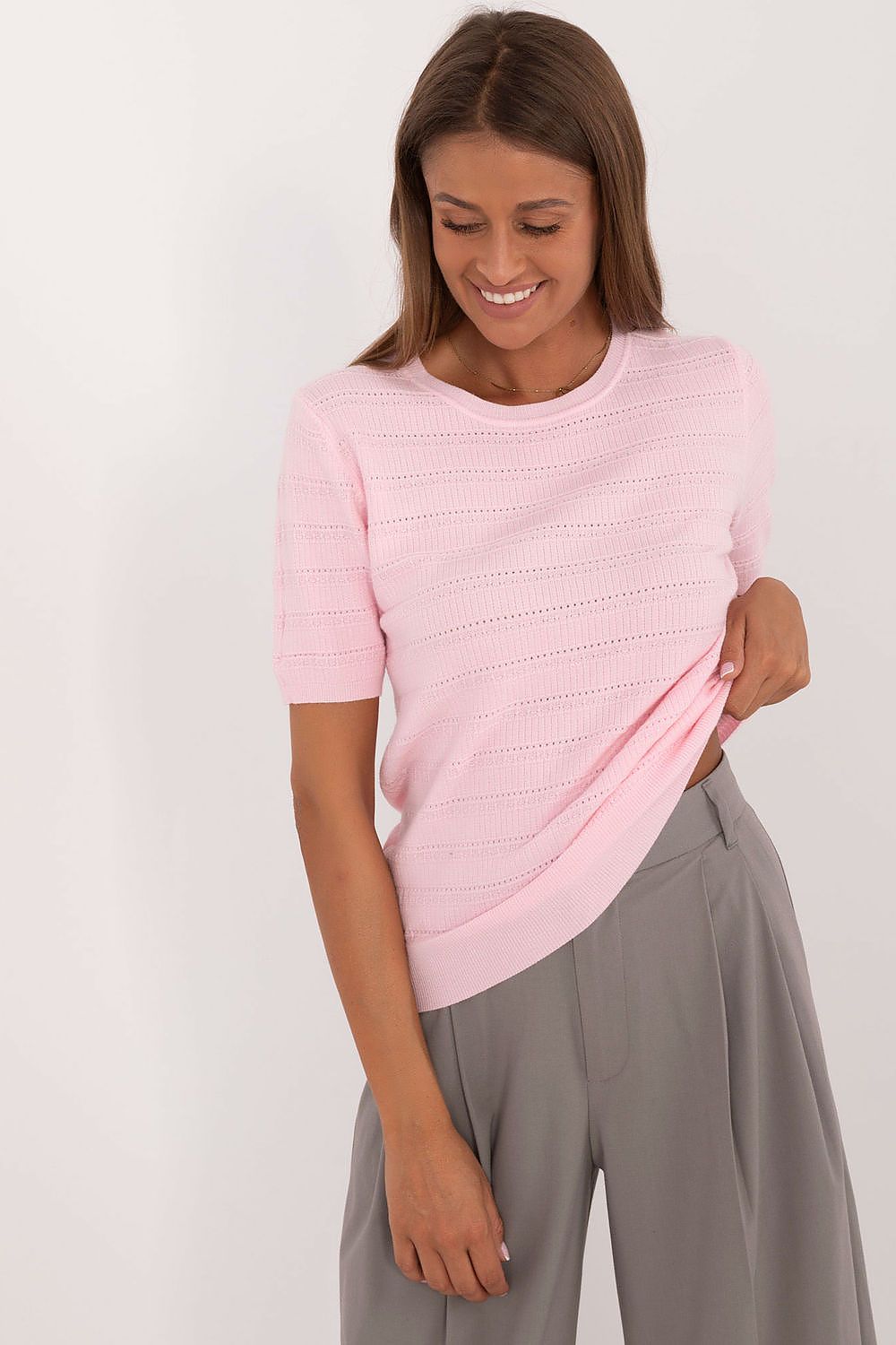 Short sleeve sweater model 200411 Factory Price
