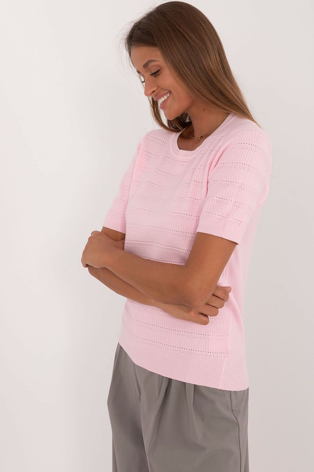 Short sleeve sweater model 200411 Factory Price