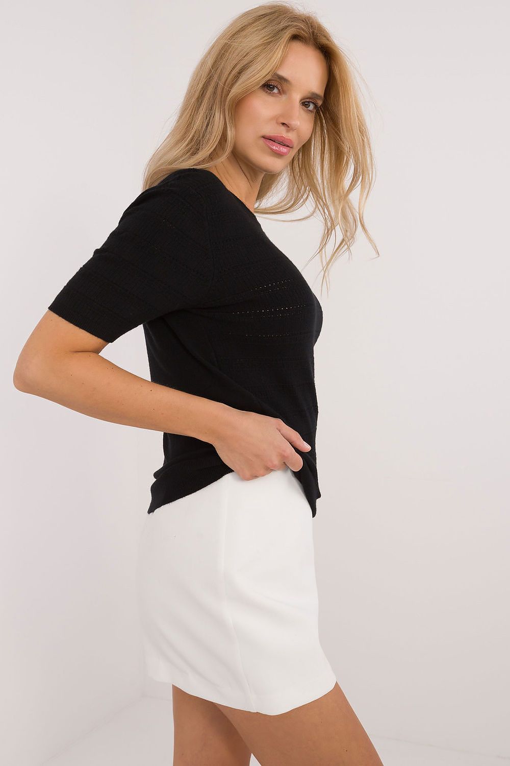 Short sleeve sweater model 200411 Factory Price