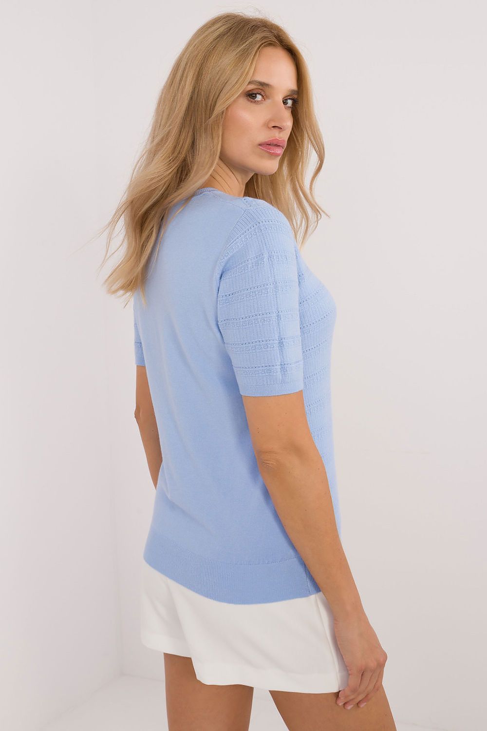 Short sleeve sweater model 200411 Factory Price