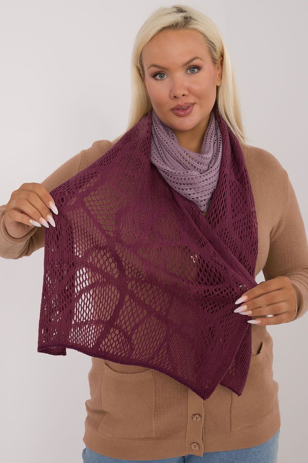 Shawl model 200860 AT