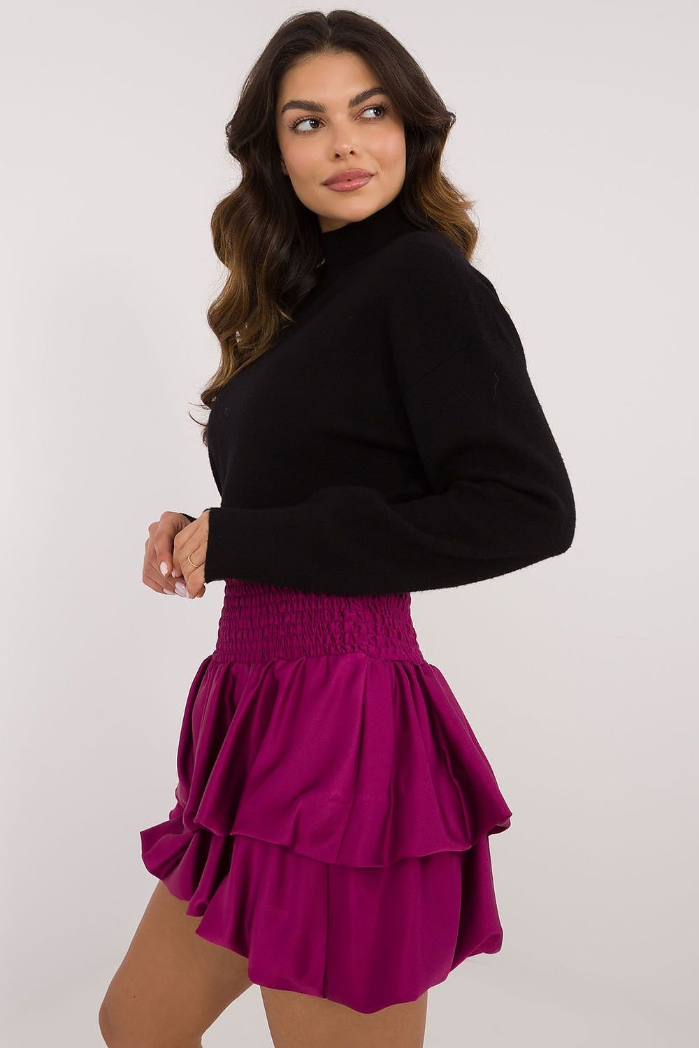 Short skirt model 201296 Italy Moda