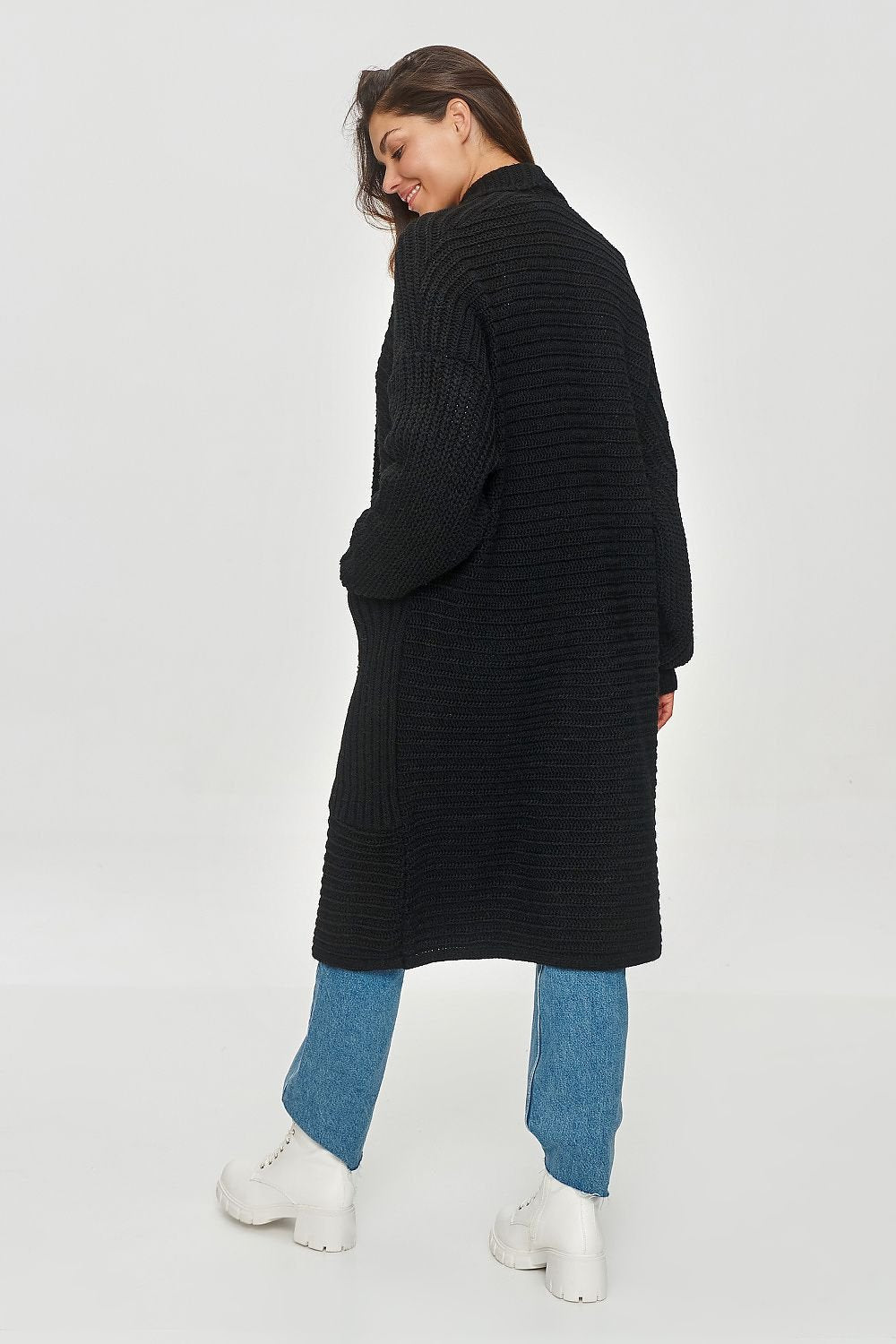 Cardigan model 201795 Makadamia