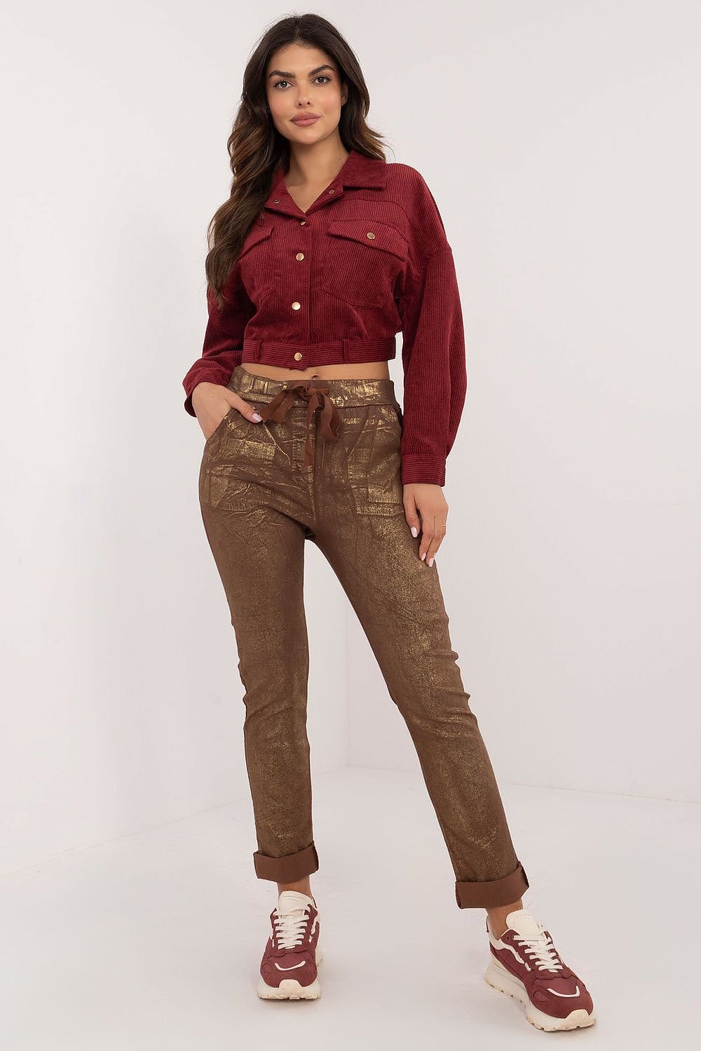 Women trousers model 202423 Italy Moda