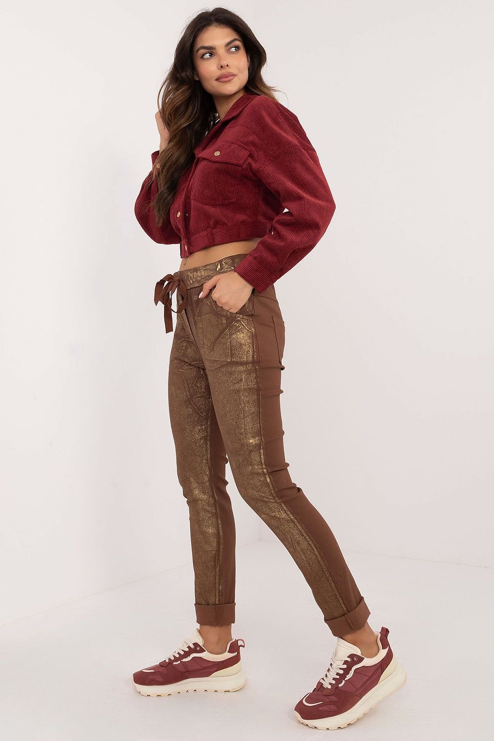 Women trousers model 202423 Italy Moda