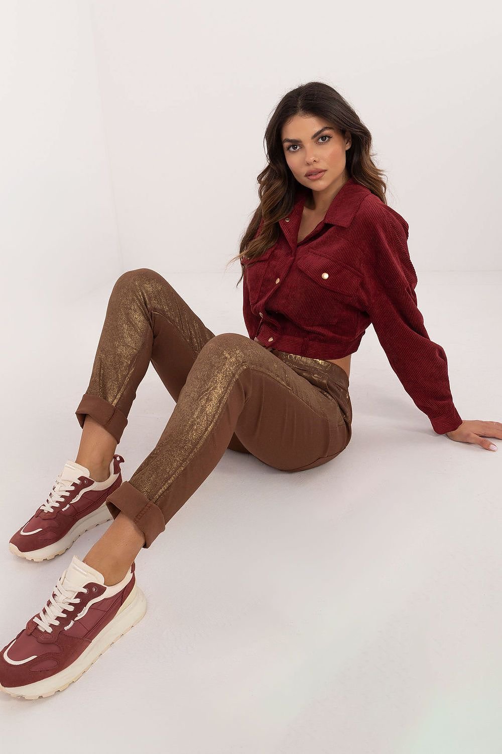 Women trousers model 202423 Italy Moda