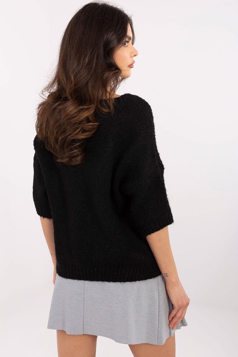 Short sleeve sweater model 208519 Italy Moda