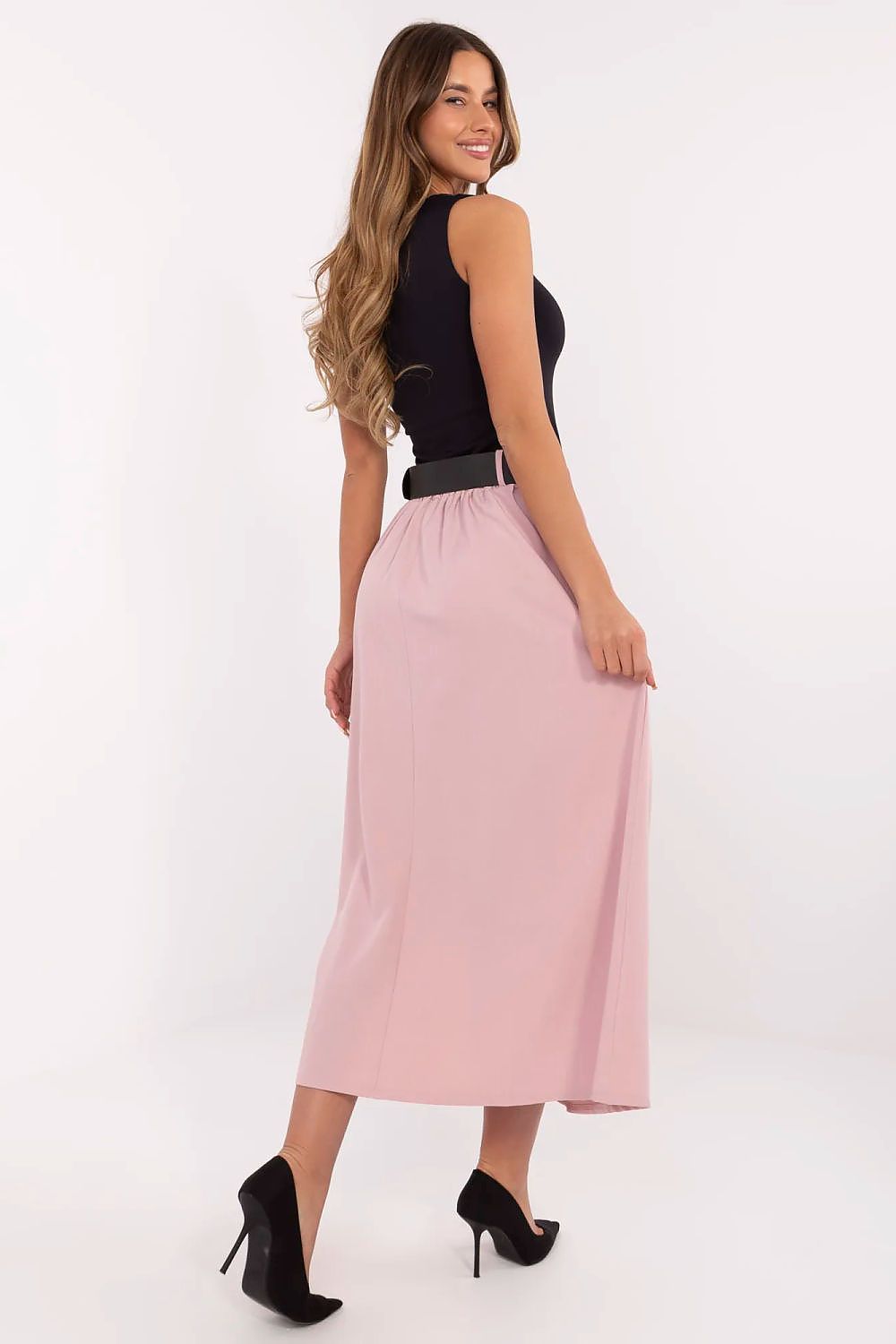 Long skirt model 209407 Italy Moda