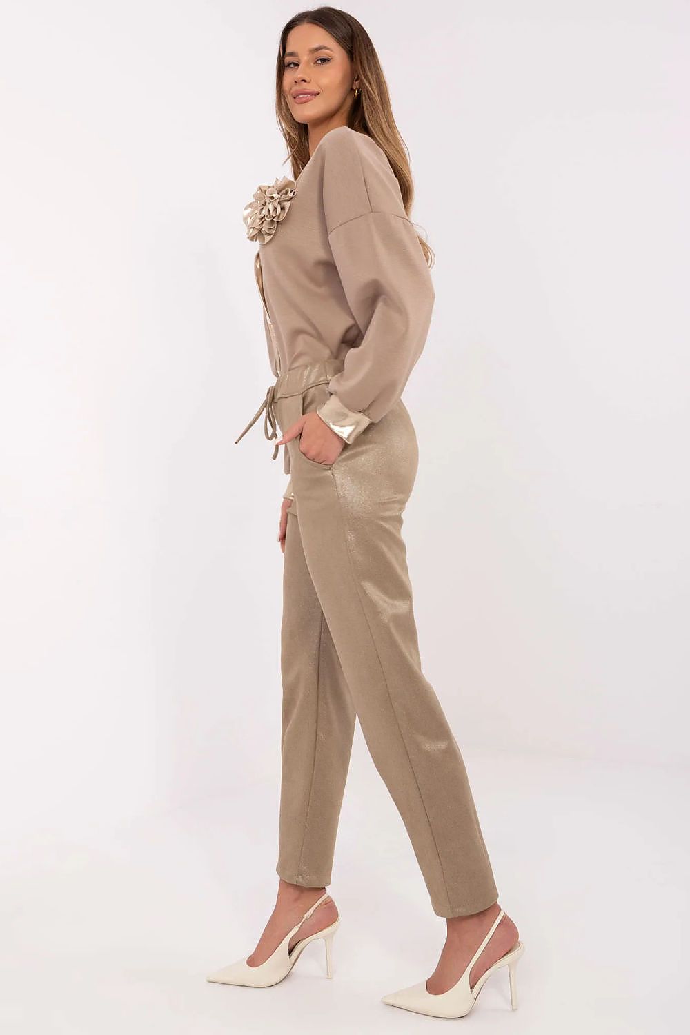 Women trousers model 209700 Italy Moda