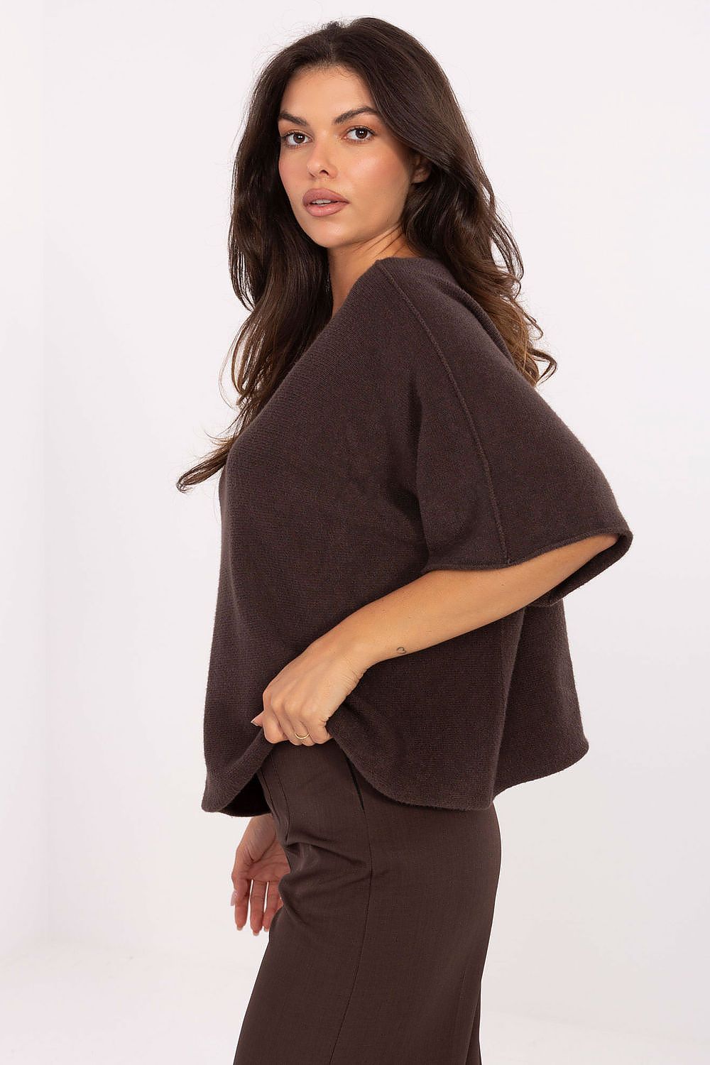 Short sleeve sweater model 216679 Italy Moda