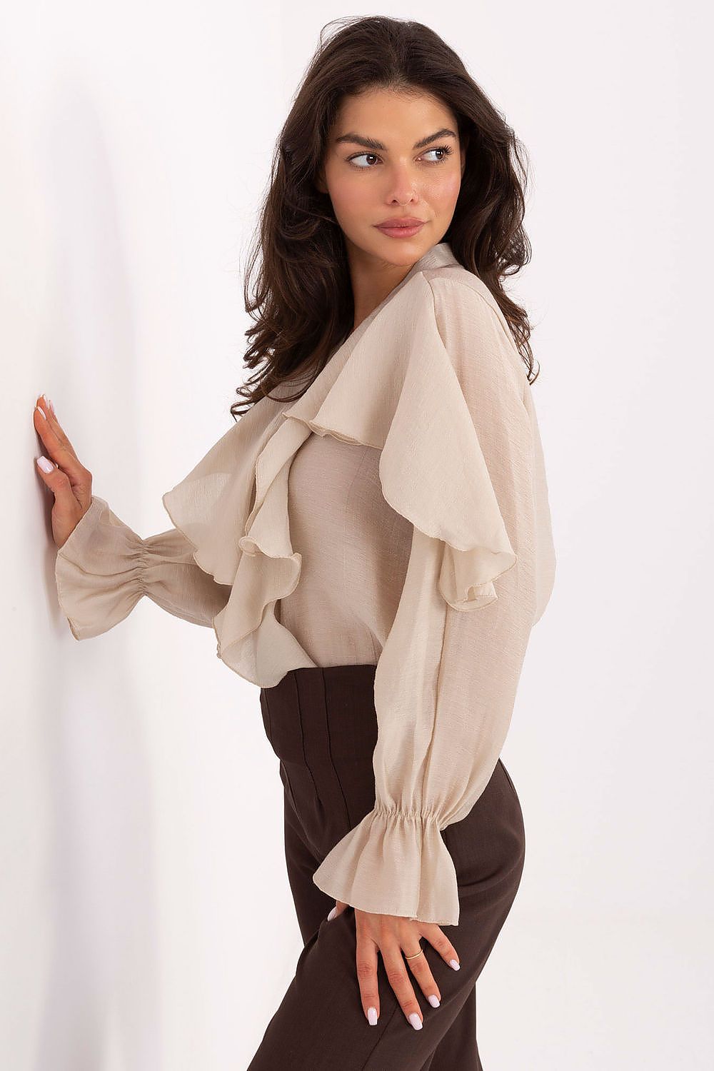 Long sleeve shirt model 218413 Rue Paris
