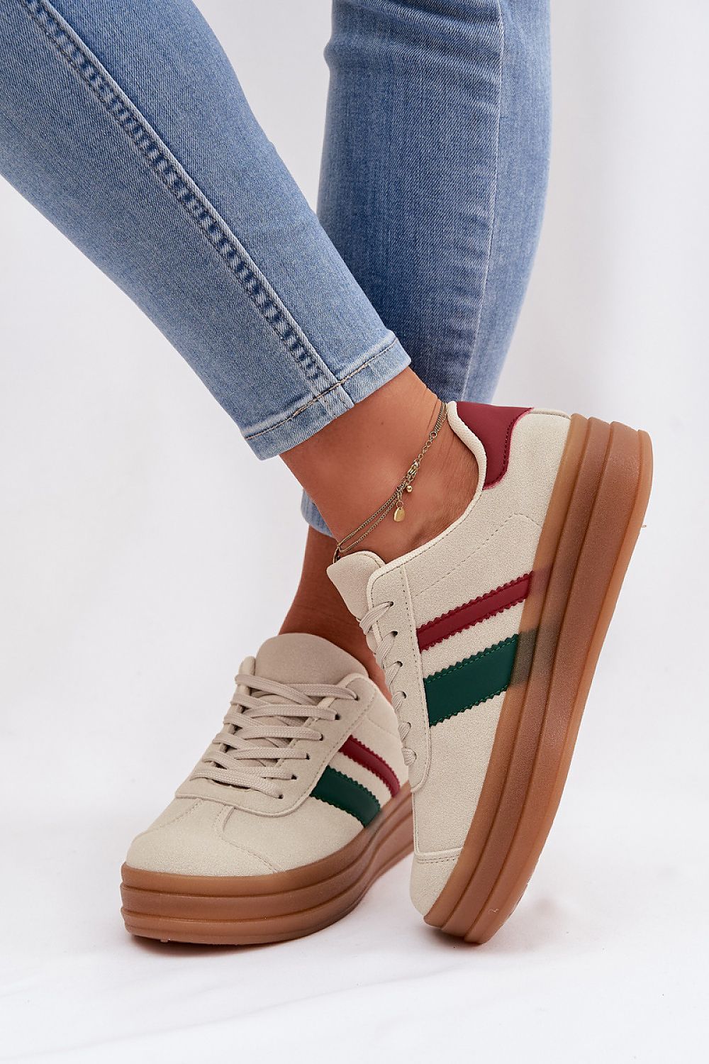 Platform sneakers model 224419 Step in style