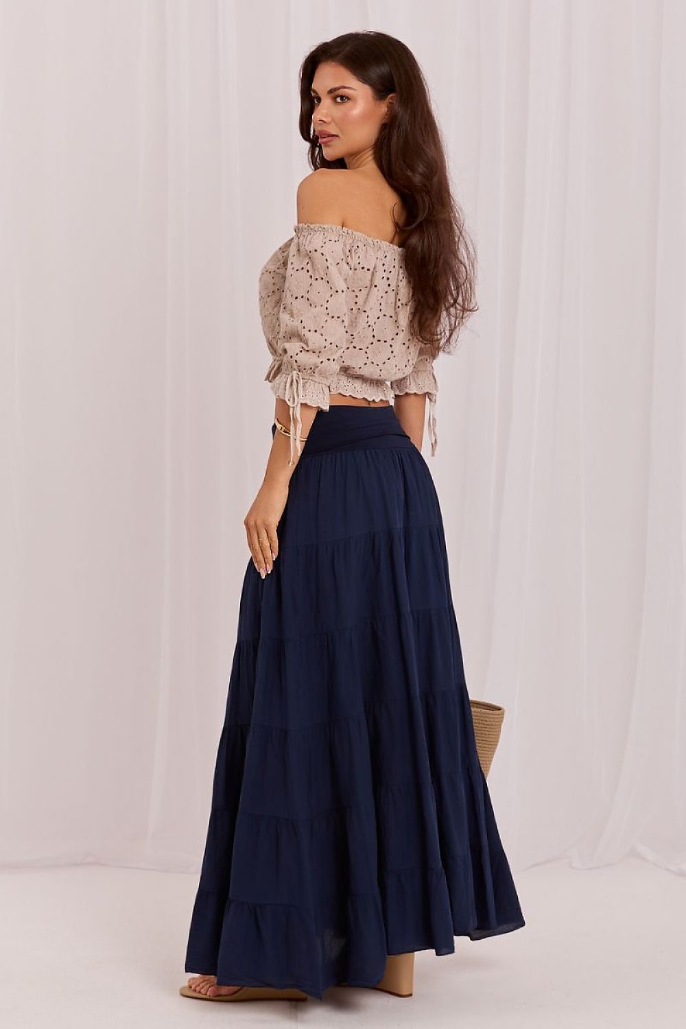 Long skirt model 229476 Italy Moda