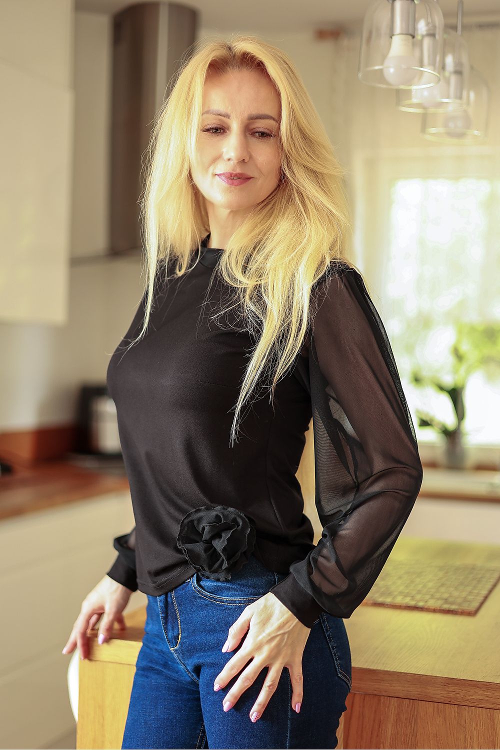 Blouse model 230797 Mirale