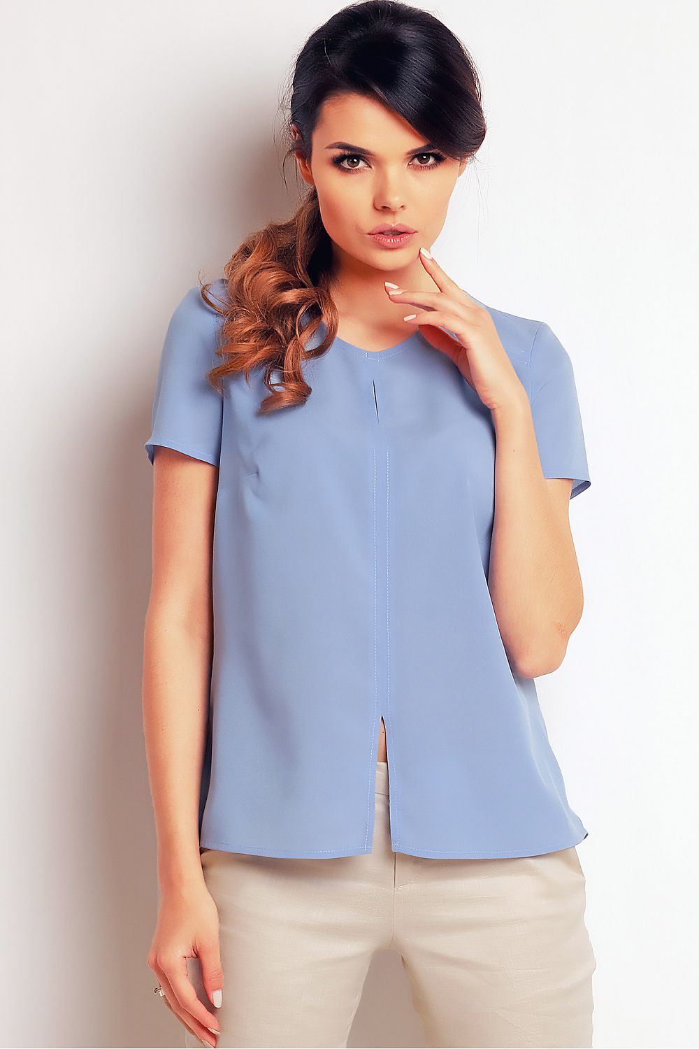 Blouse model 58884 awama