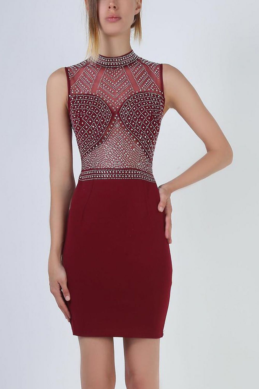 Short dress model 126848 YourNewStyle