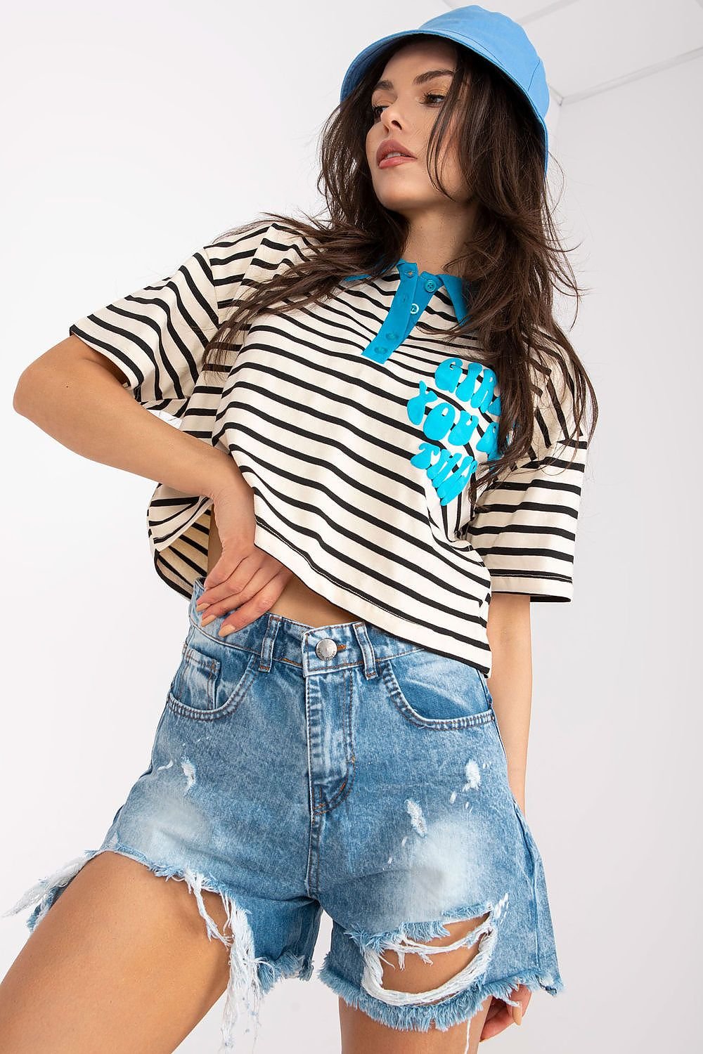 Blouse model 166647 Fancy