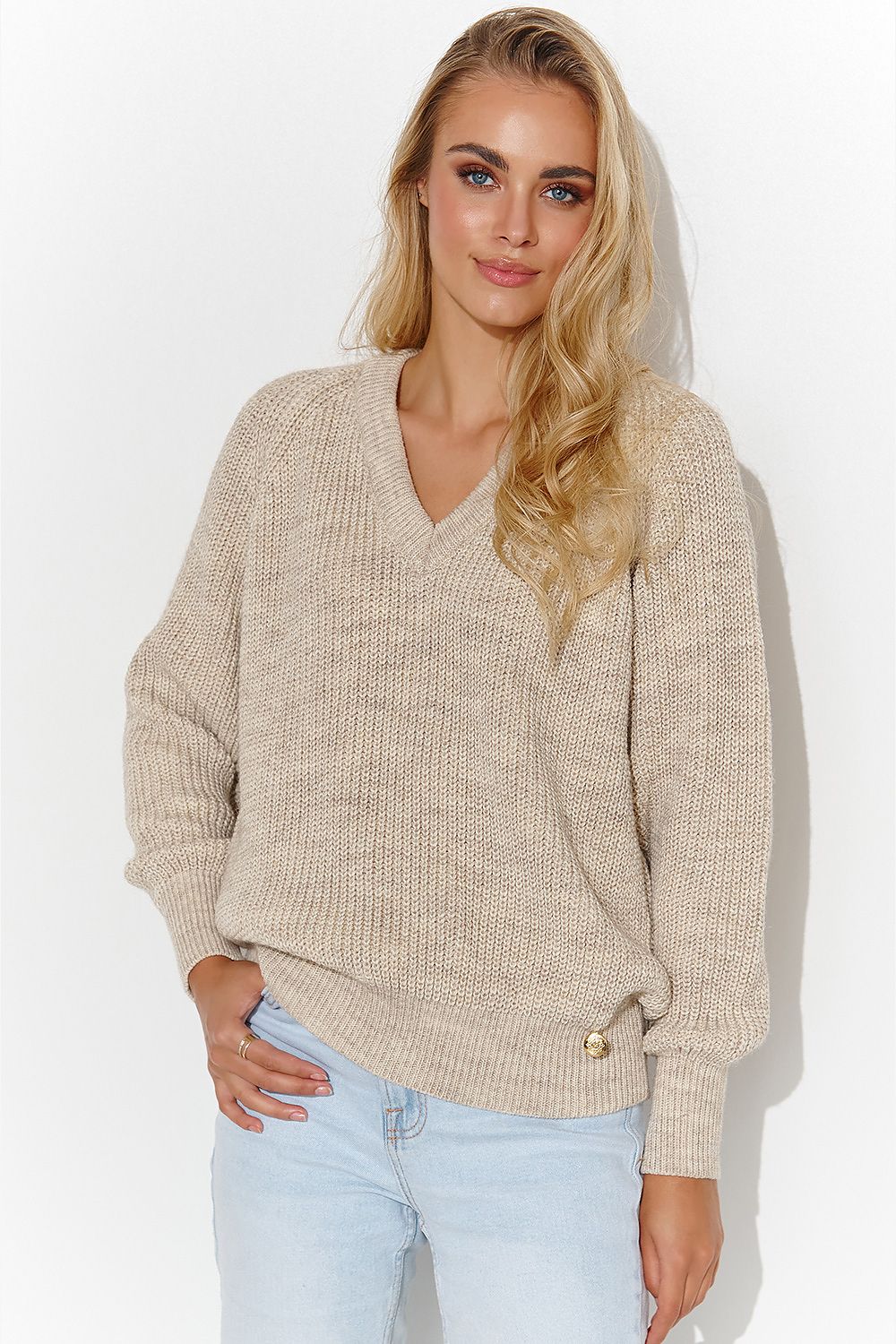 Jumper model 184787 Makadamia