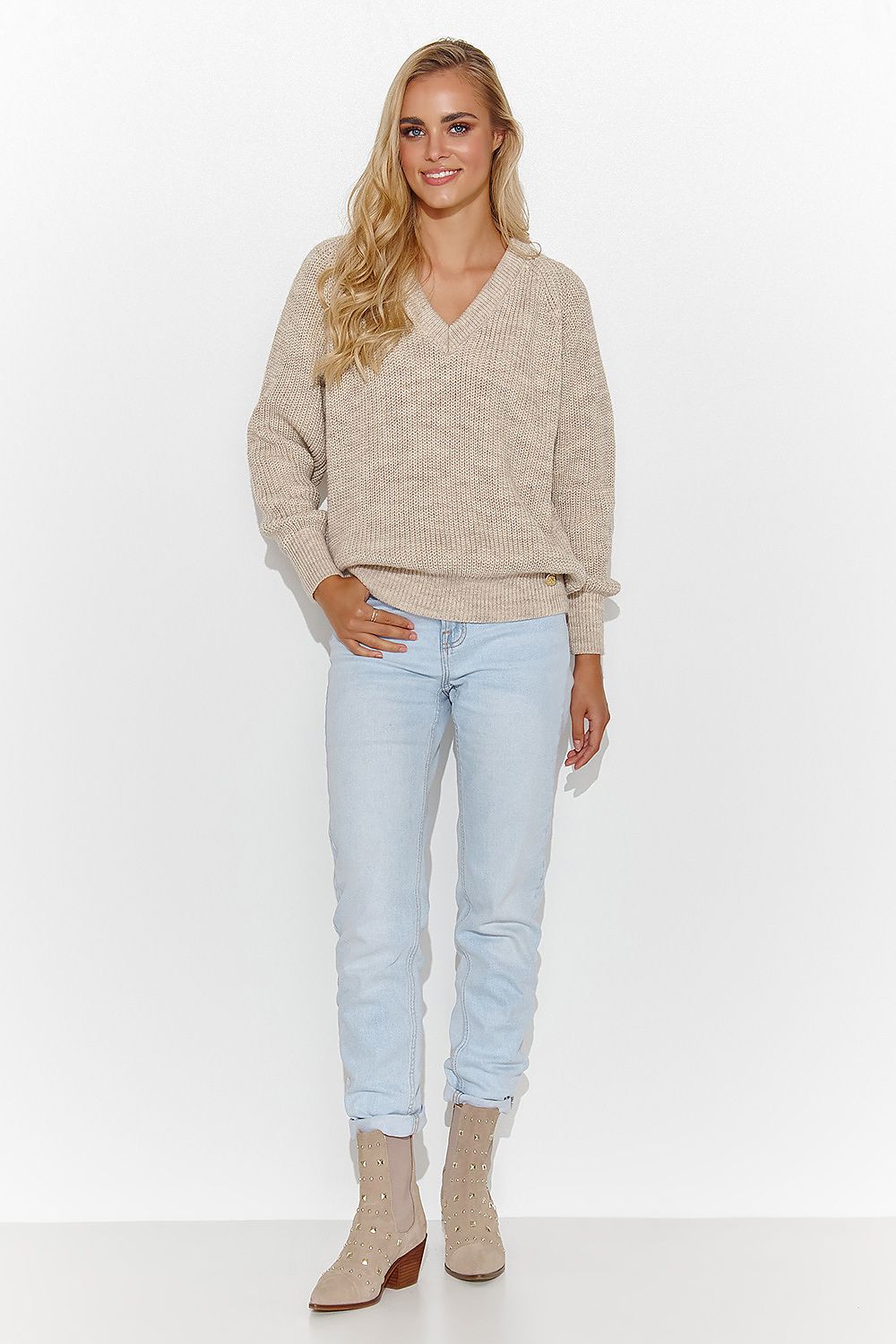 Jumper model 184787 Makadamia
