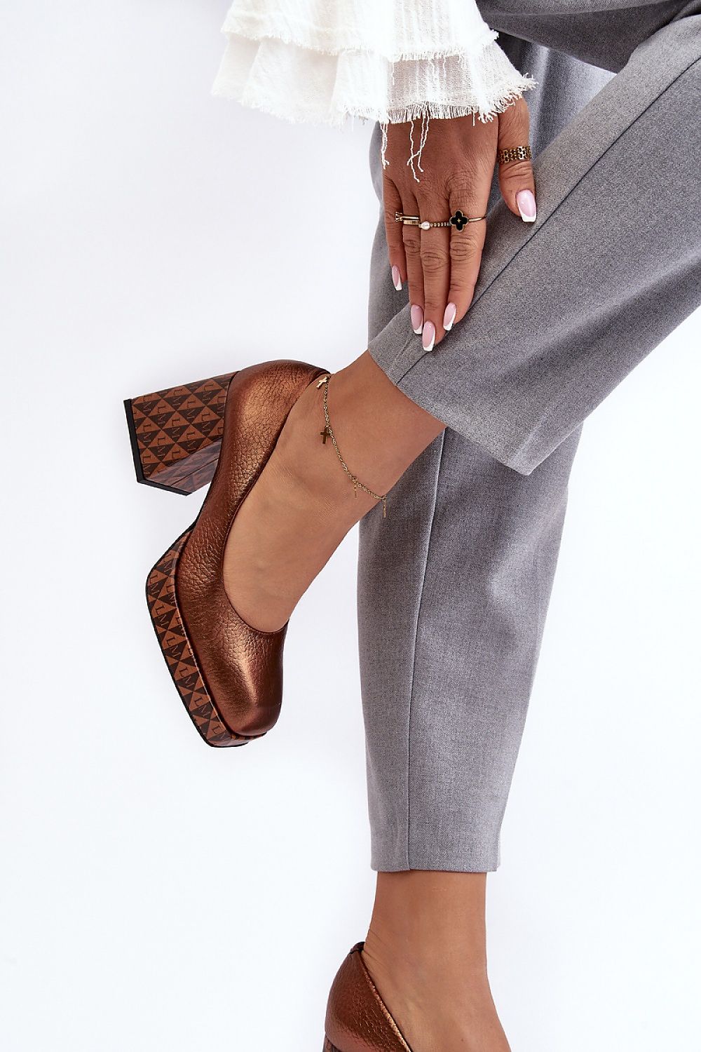  Block heel pumps model 188522 Step in style 