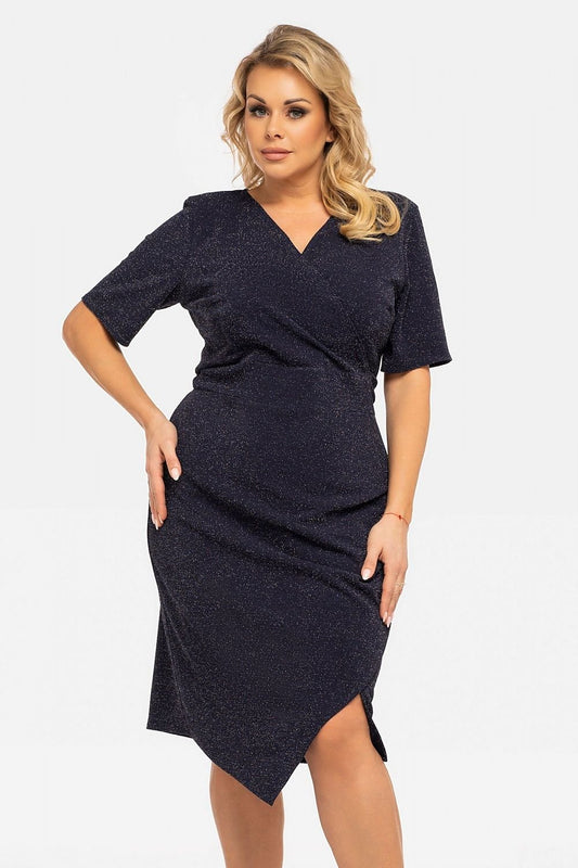 Plus size dress model 190940 Karko