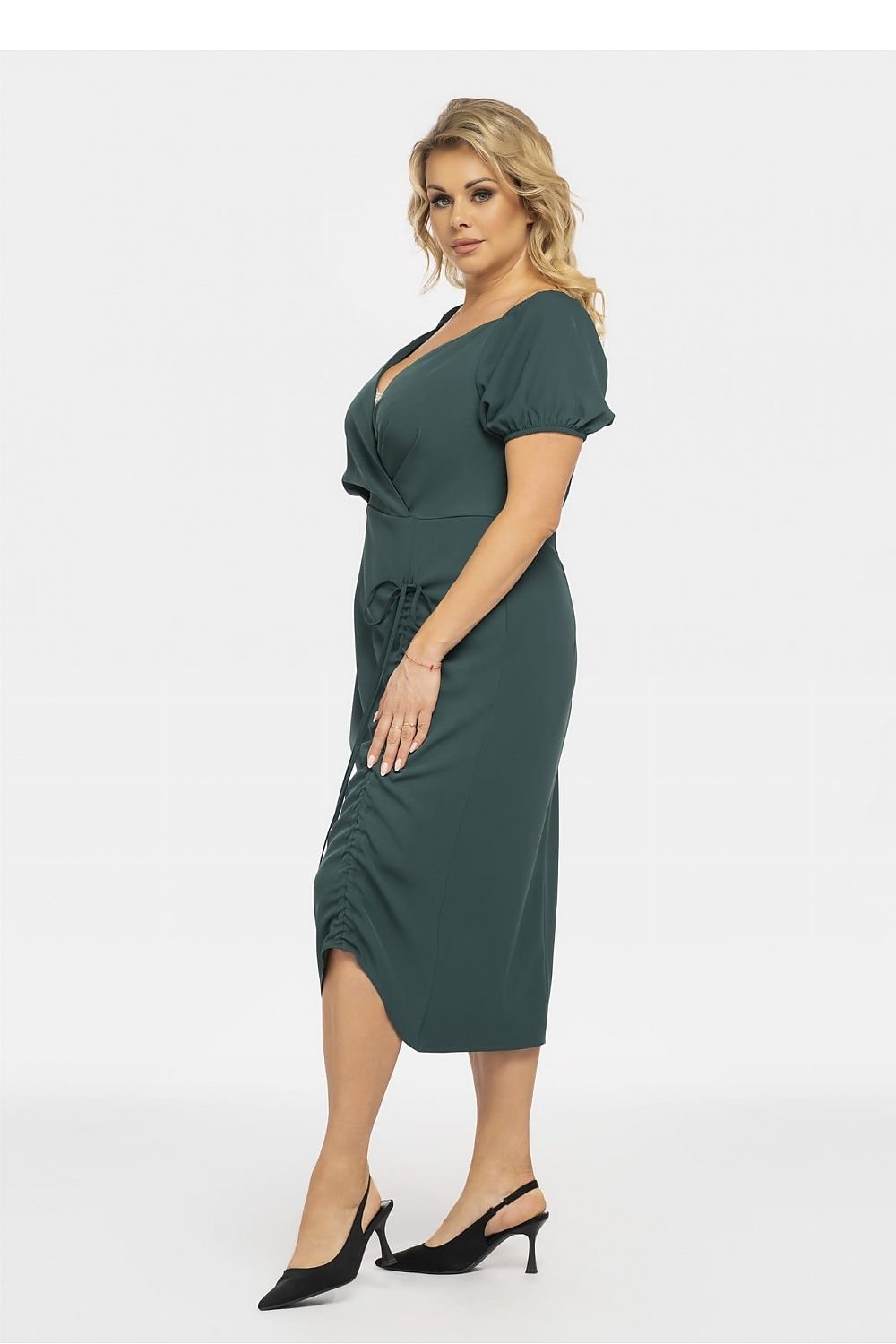 Plus size dress model 190955 Karko