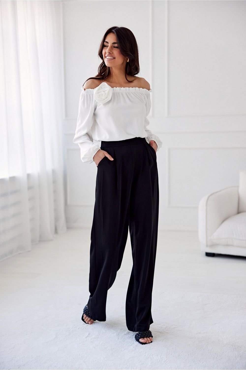 Women trousers model 195911 Roco Fashion