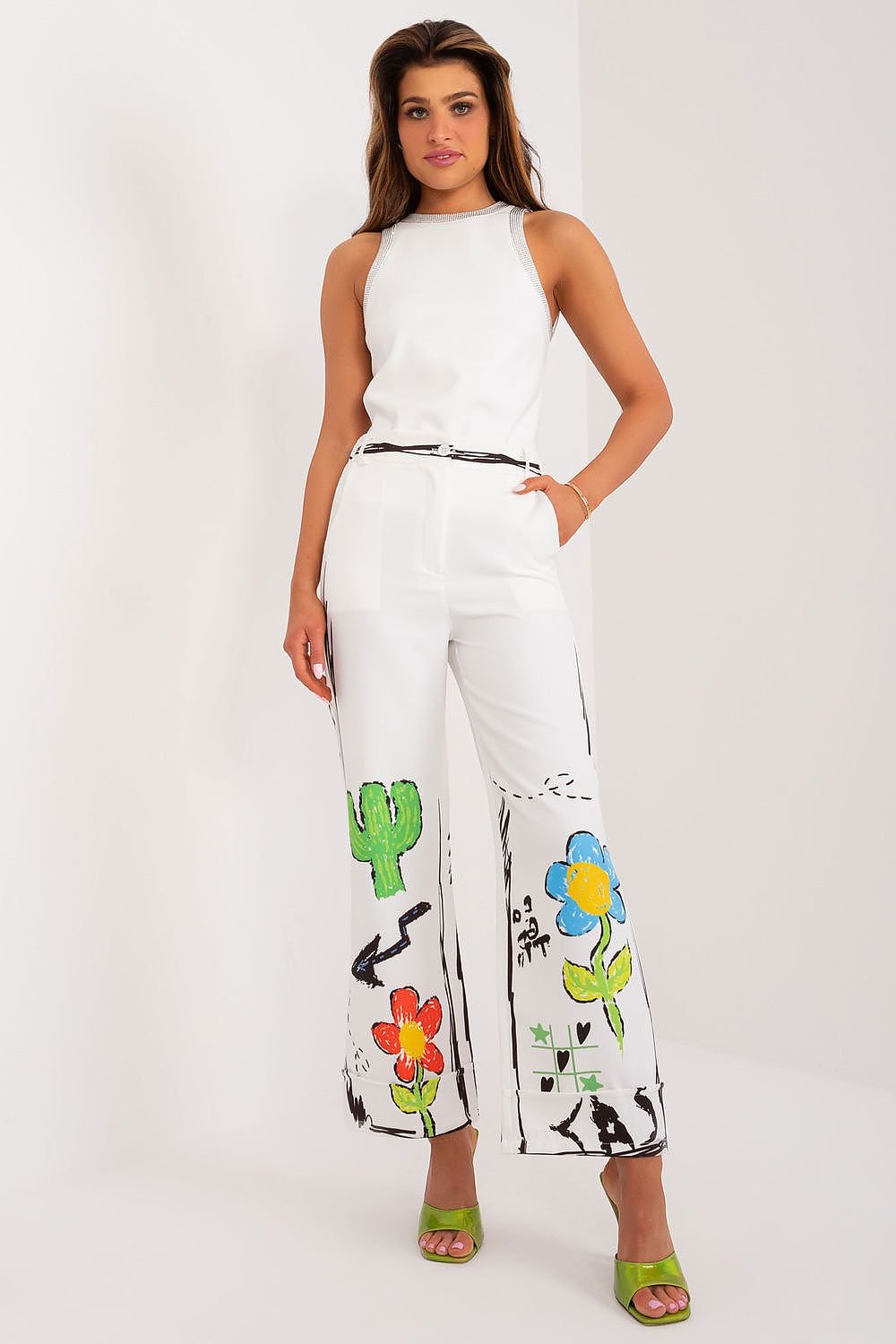 Women trousers model 196579 Italy Moda