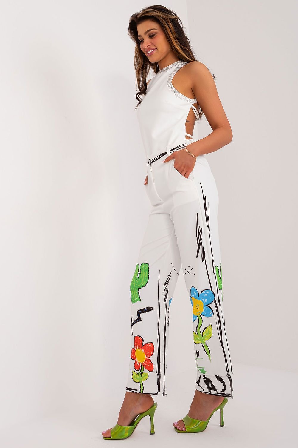 Women trousers model 196579 Italy Moda