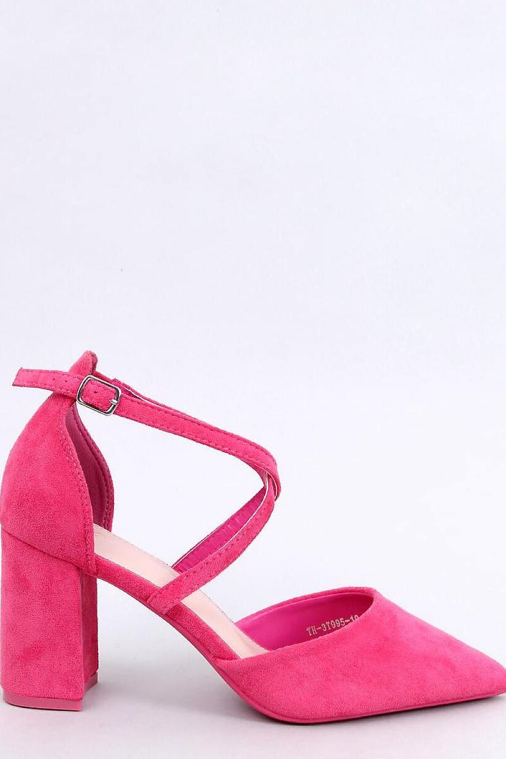   Czółenka ze skrzyżnymi paskami THOIS FUKSJA - Inello 