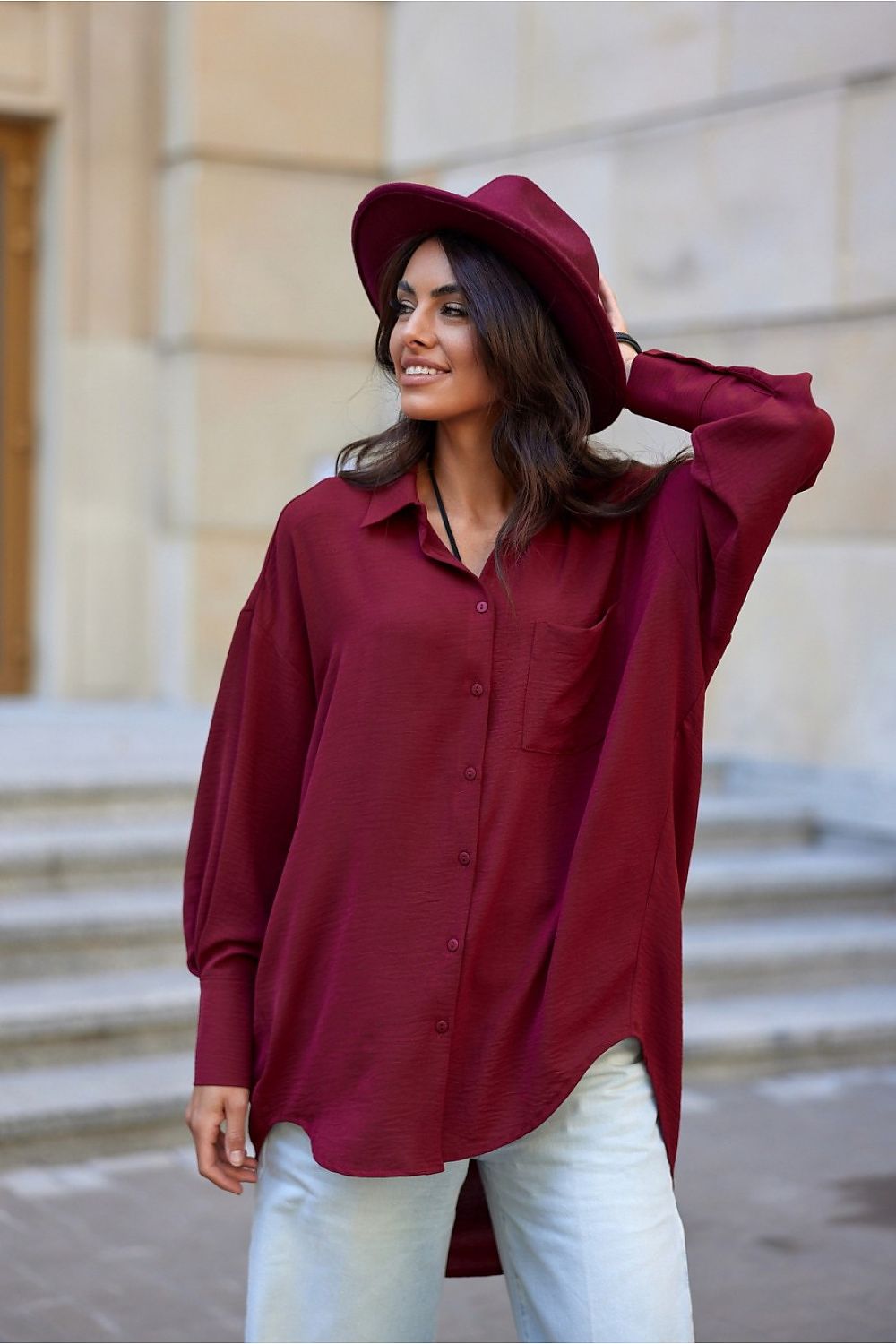 Long sleeve shirt model 201522 Roco Fashion