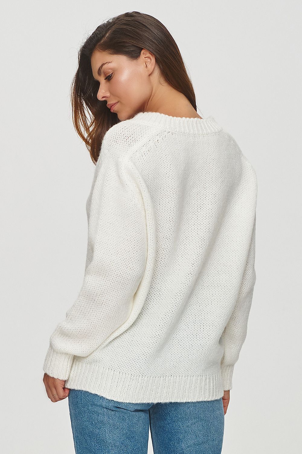 Jumper model 201802 Makadamia