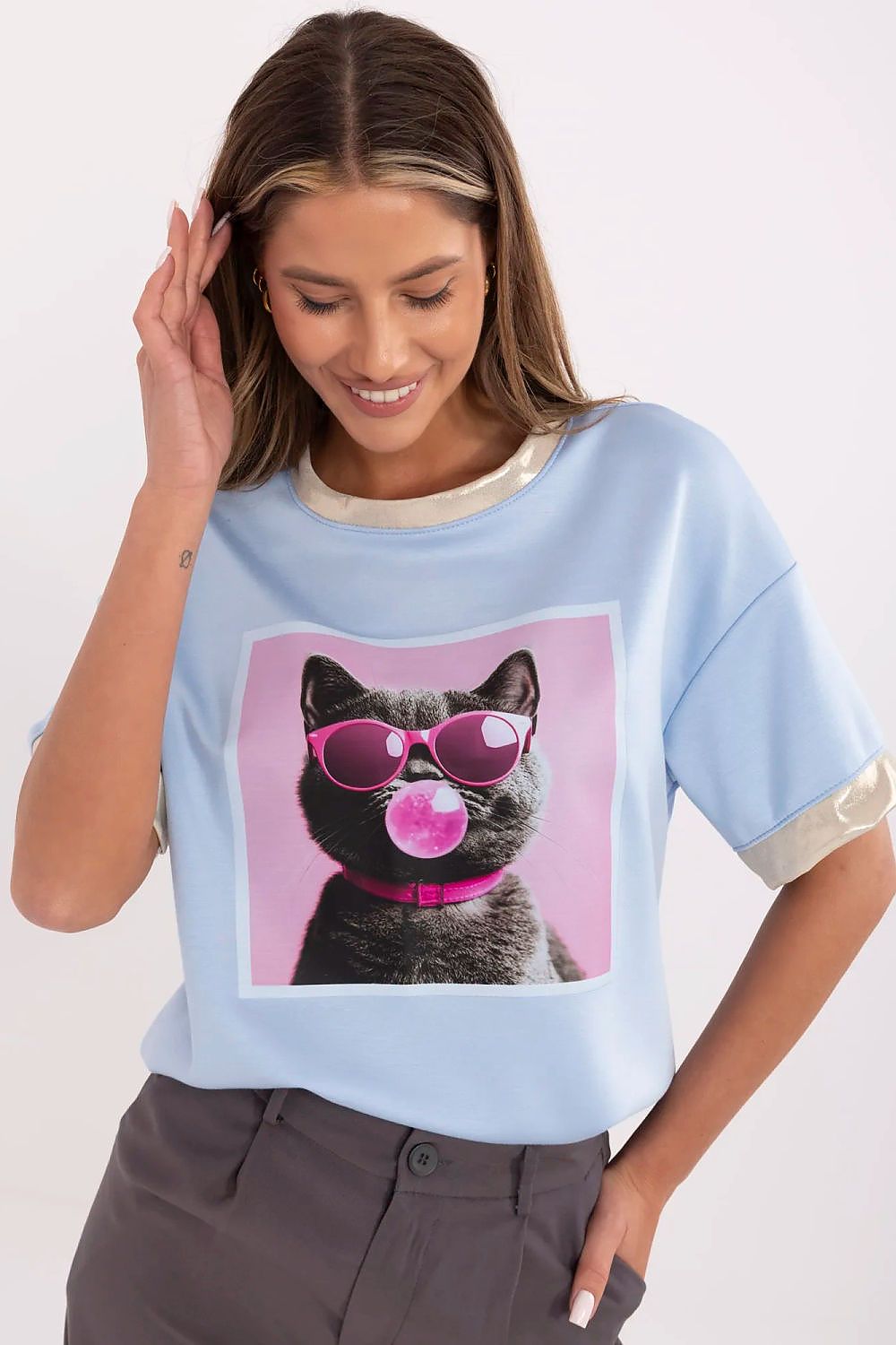  Blouse model 212035 Italy Moda 