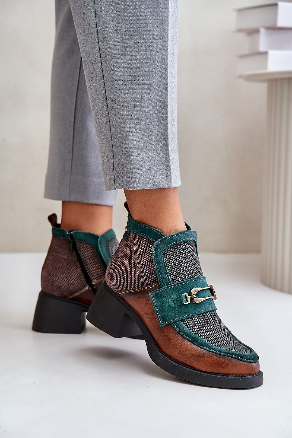  Heel boots model 219253 Step in style 