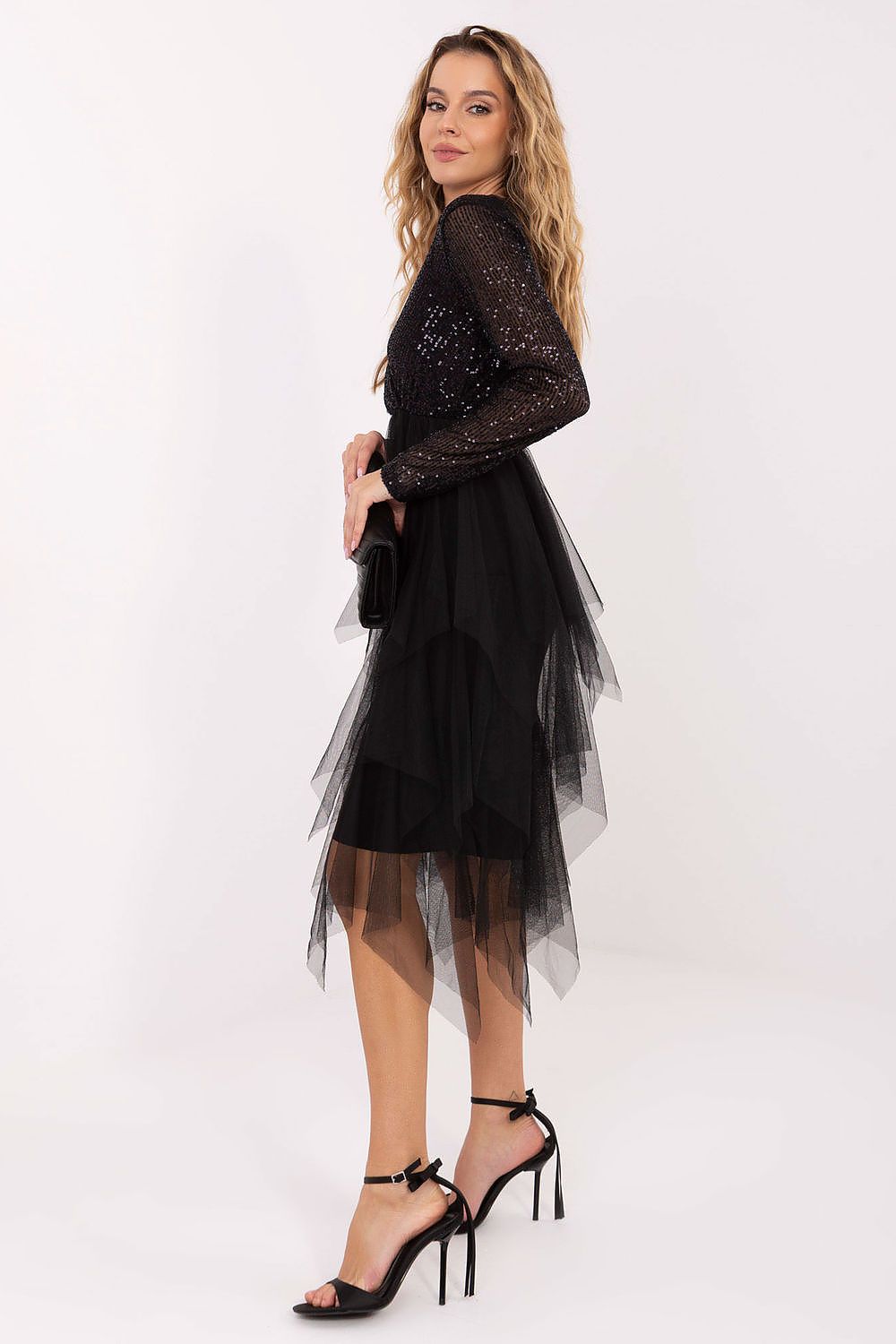 Short dress model 221077 Italy Moda 