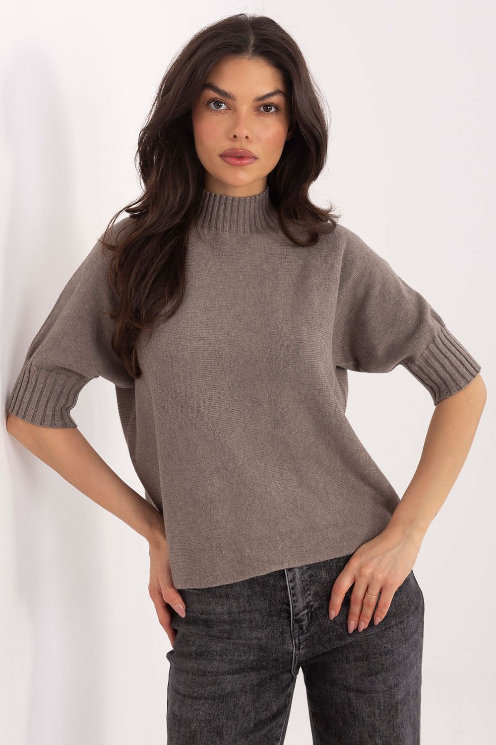 Short sleeve sweater model 222444 Italy Moda 
