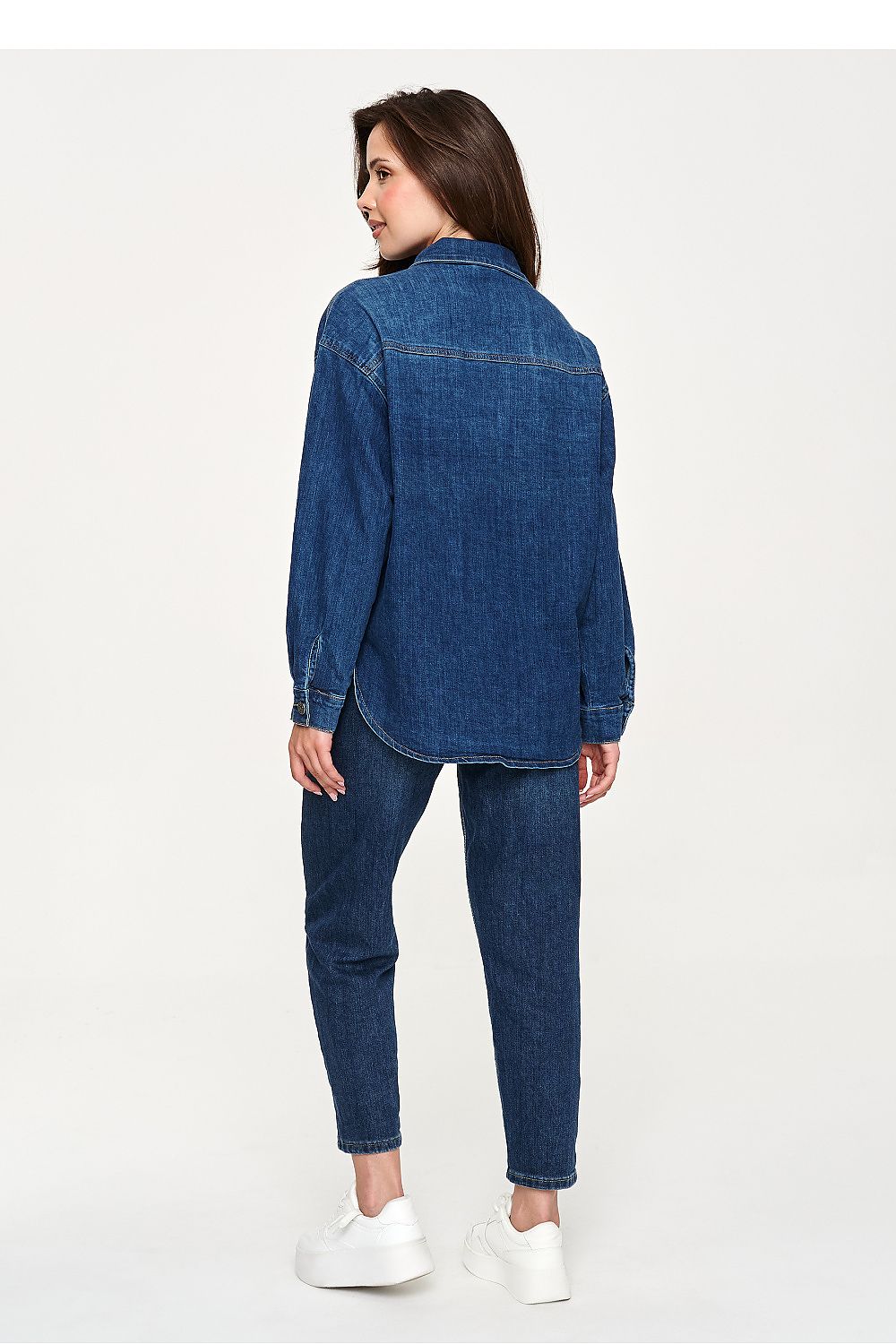  Long sleeve shirt model 230871 Makadamia 