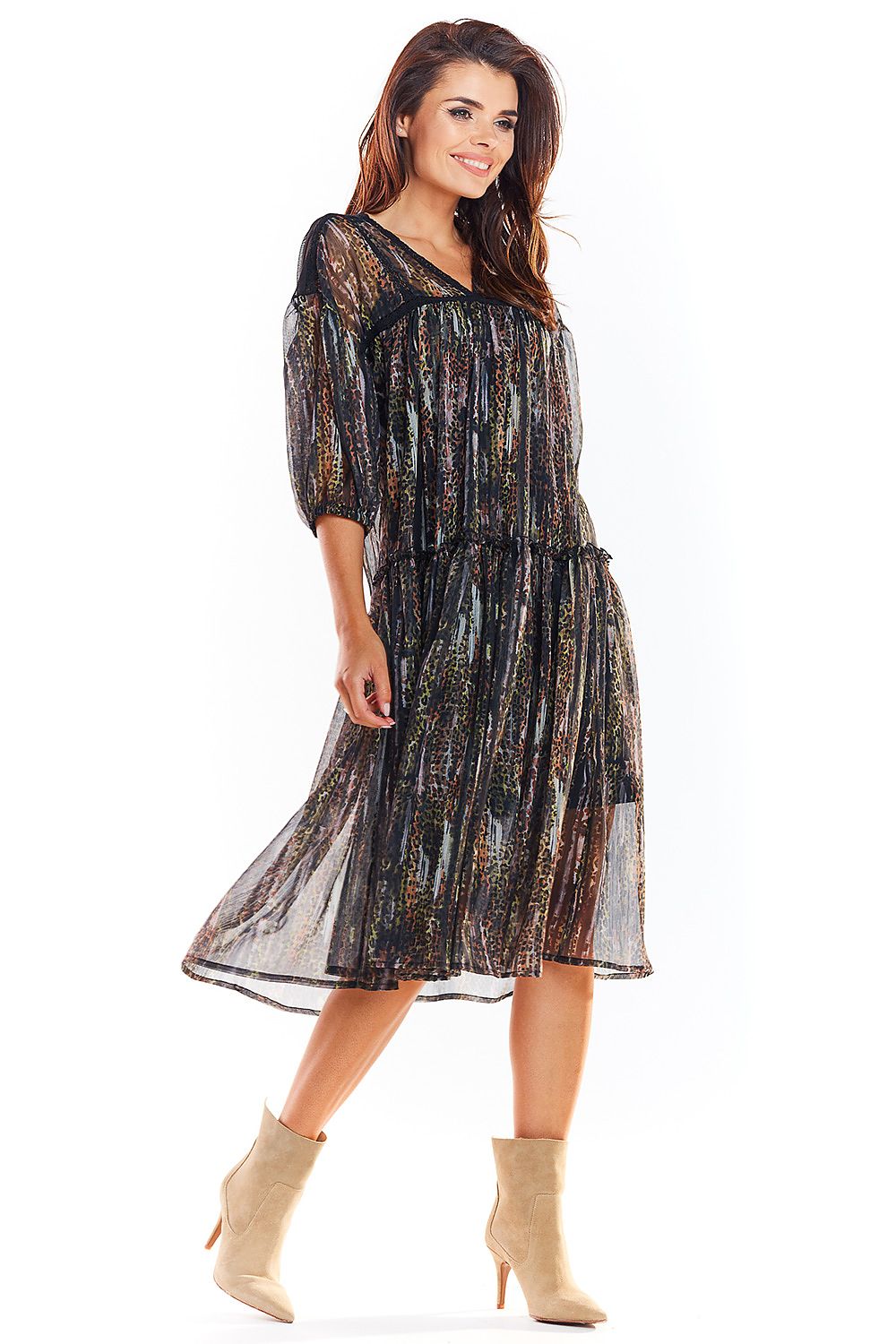  Cocktail dress model 139548 awama 