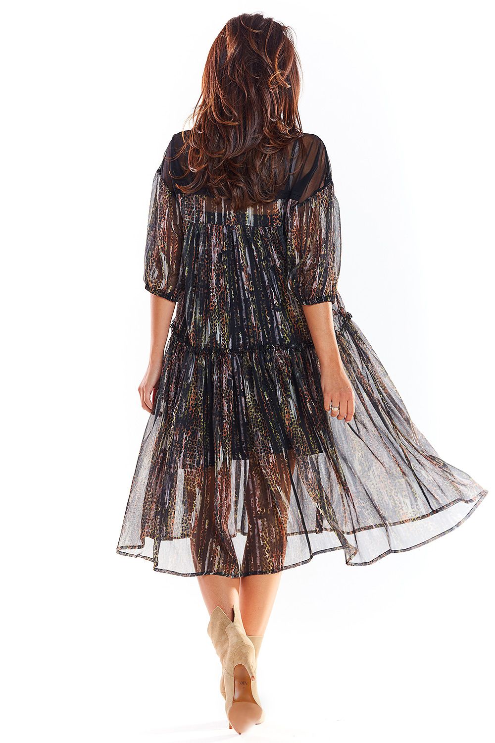  Cocktail dress model 139548 awama 