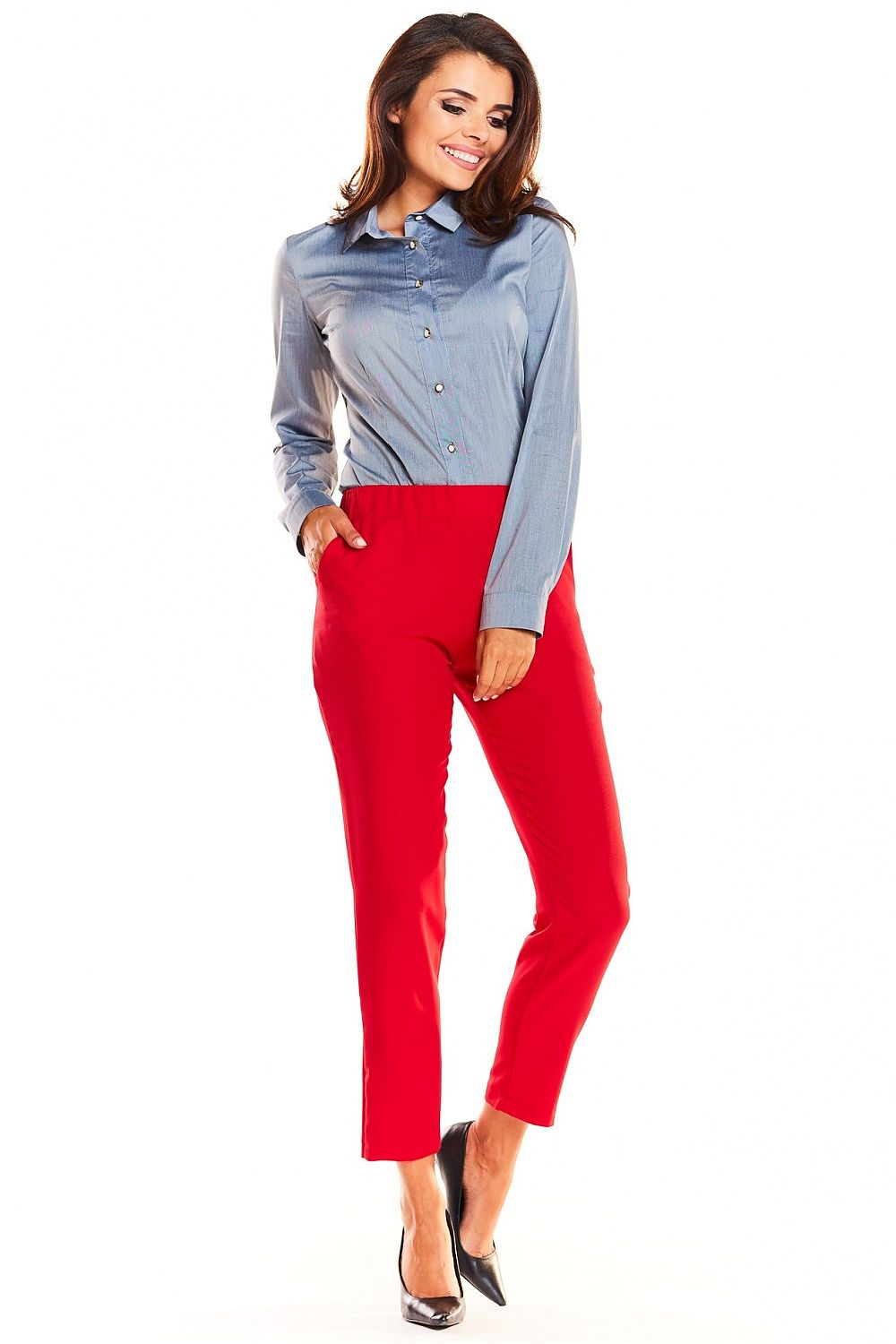  Women trousers model 139985 awama 