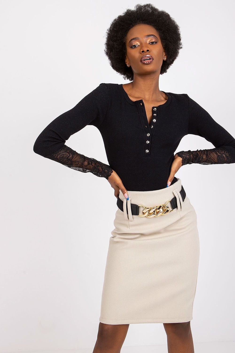 Blouse model 180885 Rue Paris